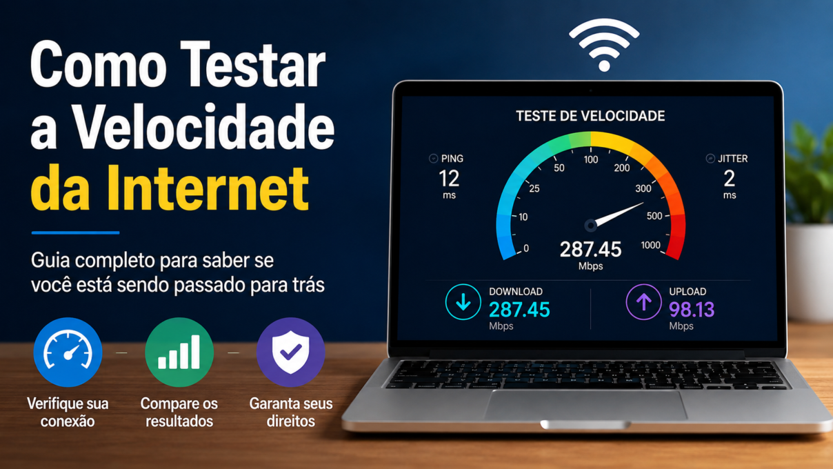 Testar a Velocidade da Internet