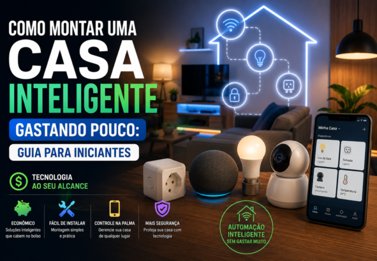 Como Montar uma Casa Inteligente Gastando Pouco: Guia para Iniciantes
