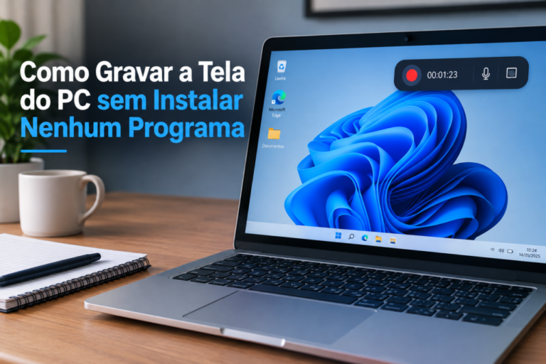 Como Gravar a Tela do PC sem Instalar Nenhum Programa