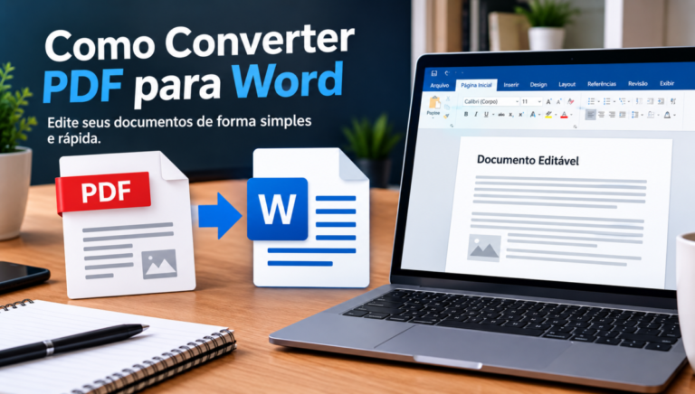 Como Converter Arquivo PDF para Word Sem Desformatar o Texto