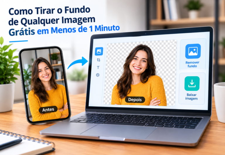 Como Tirar o Fundo de Qualquer Imagem Grátis em Menos de 1 Minuto