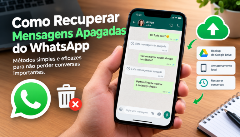 Como Recuperar Mensagens Apagadas do WhatsApp (Passo a Passo)